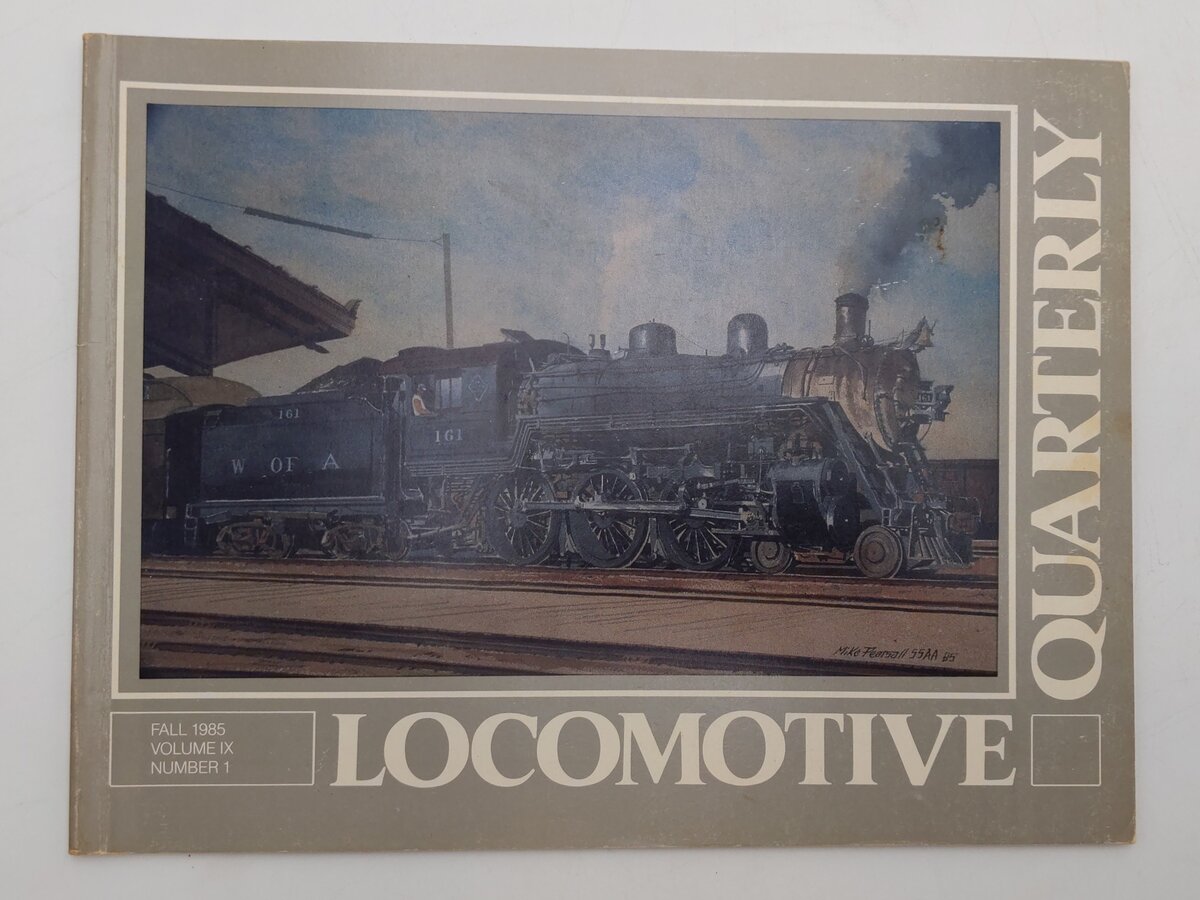 Locomotive Quarterly Fall 85 Vol.IX #1 Paperback Book By Jack W. Jarrell VG