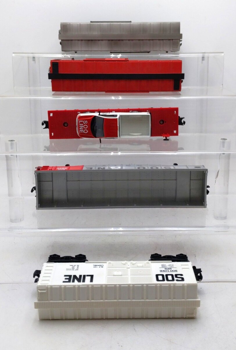 Lionel & Menards O Gauge Assorted SOO Line Freight Cars [5] EX