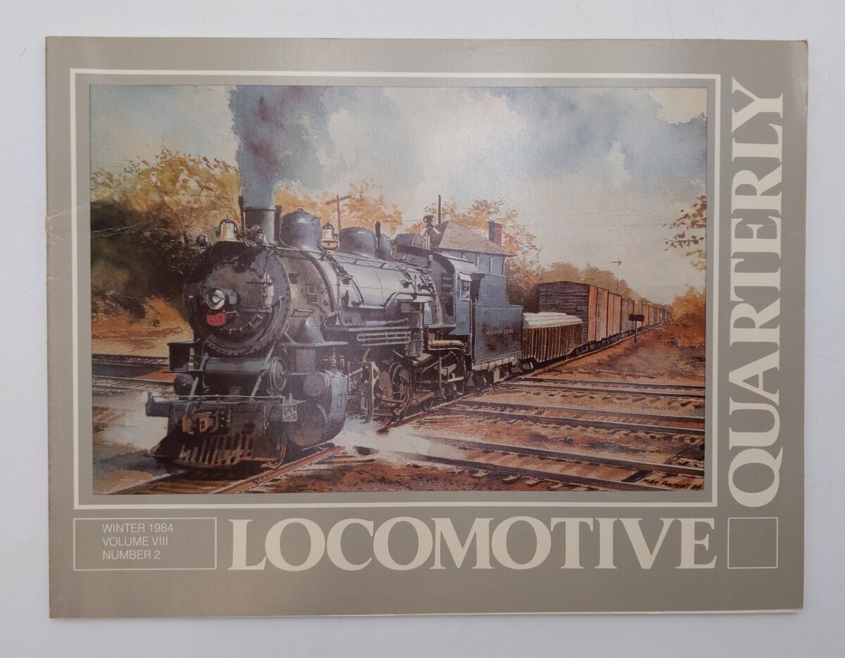 Locomotive Quarterly Winter 1984 Vol.VIII No.2 Paperback Book By Jack W. Jarrell VG