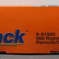 Lionel 6-81950 O O60 FasTrack Remote Right Hand Remote Command Switch Turnout EX/Box
