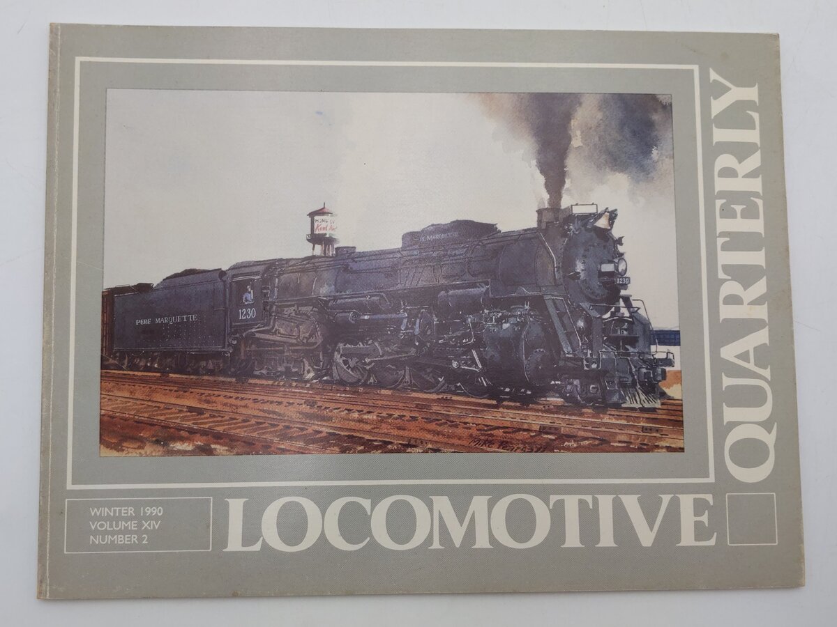 Locomotive Quarterly Winter 1990 Vol.XIV No.2 Paperback Book By Jack W. Jarrell EX