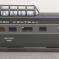 USA Trains 31036 G NYC "20th Century Limited" Vista Dome Lighted #1 Metal Wheels VG