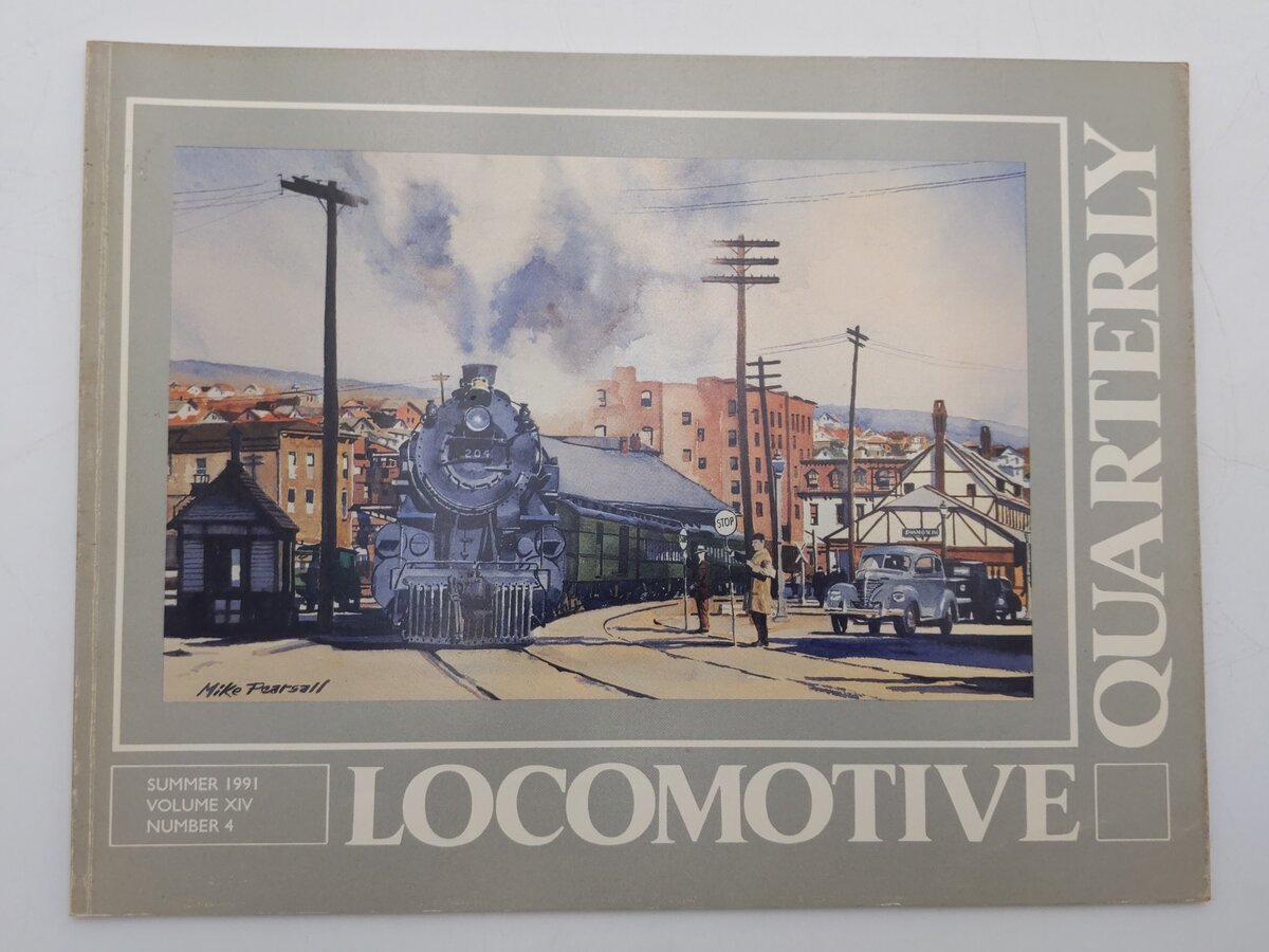 Locomotive Quarterly Summer 1991 Vol.XIV No.4 Paperback Book By Jack W. Jarrell EX