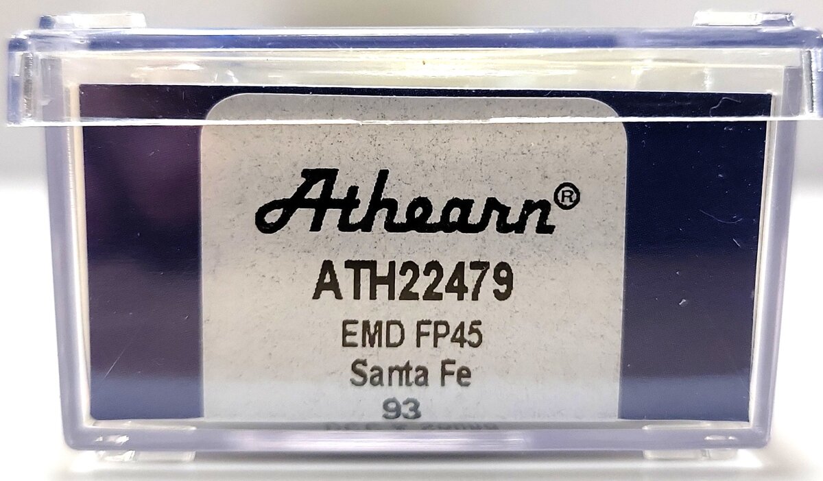 Athearn 22479 N Santa Fe FP45 with DCC & Sound SuperFleet #93 EX/Box