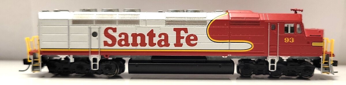 Athearn 22479 N Santa Fe FP45 with DCC & Sound SuperFleet #93 EX/Box