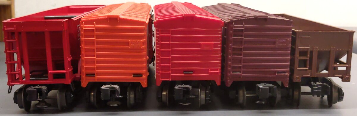 Lionel & K-Line Assorted O Freight Cars: 9850, 9015, 9200, 6436, 64260 [5] VG