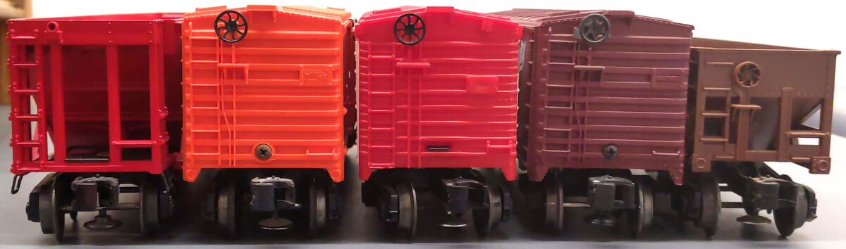 Lionel & K-Line Assorted O Freight Cars: 9850, 9015, 9200, 6436, 64260 [5] VG