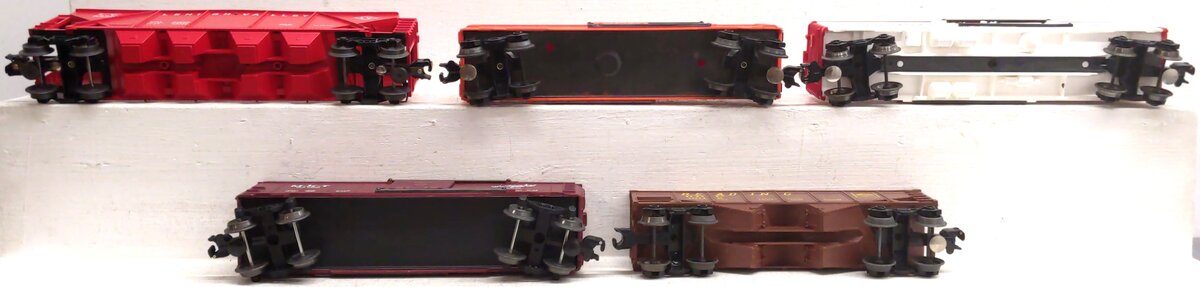 Lionel & K-Line Assorted O Freight Cars: 9850, 9015, 9200, 6436, 64260 [5] VG