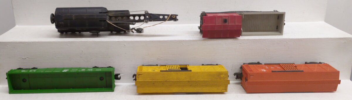 Lionel O Gauge Vintage Freight Cars #3656,6460,9141,6119,6656 [5] VG