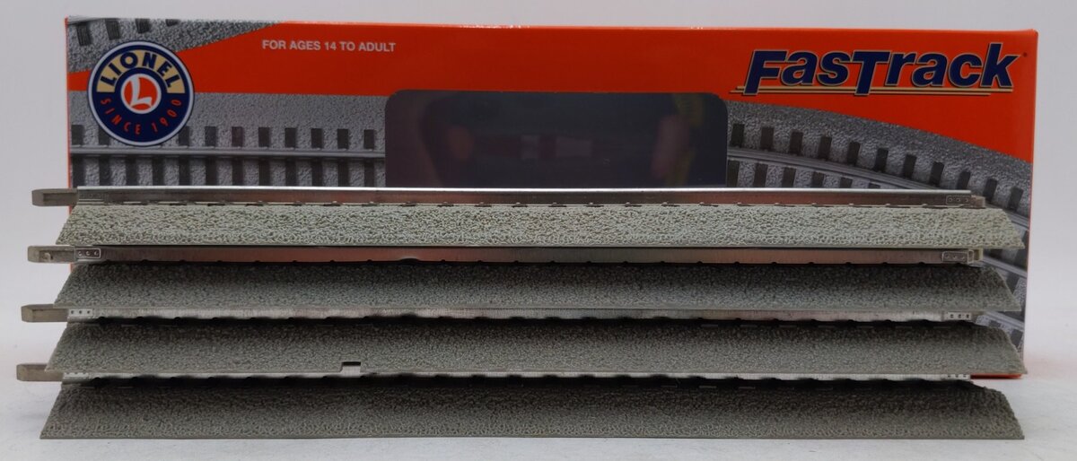 Lionel 6-12032 O Scale Straight FasTrack (Pack of 4) LN/Box