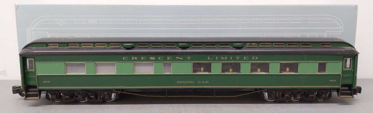 Aristo-Craft 31505 G Southern Diner Car - Metal Wheels EX/Box