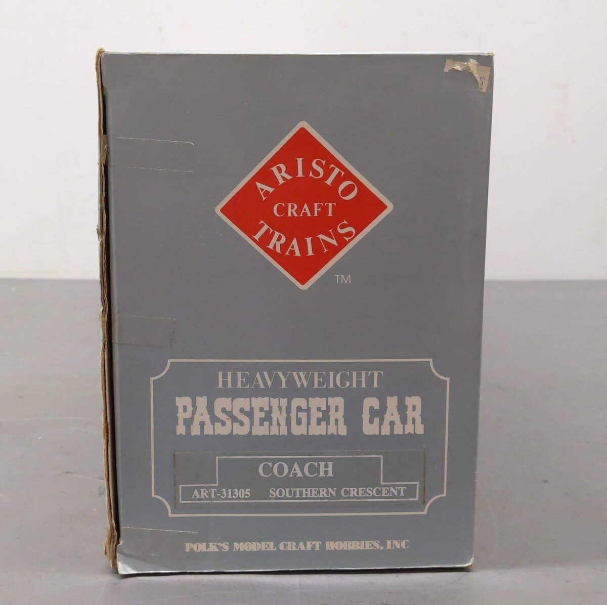 Aristo-Craft 31305 G Scale Southern Crescent Coach Car w/Metal Wheels EX/Box