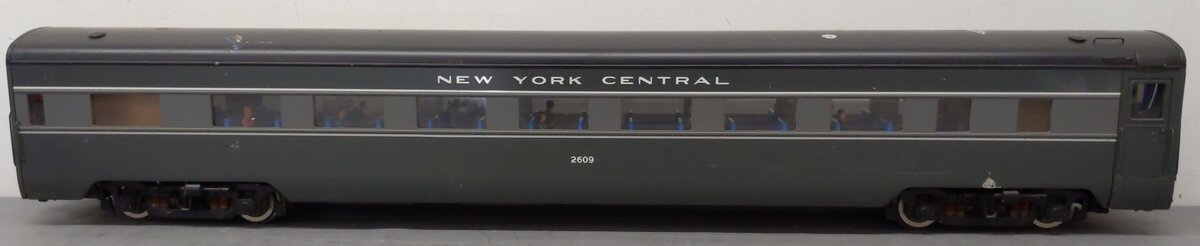USA Trains R31032 G NYC 20th Century Limitd Corrugated Aluminum Coach Lighted VG/Box