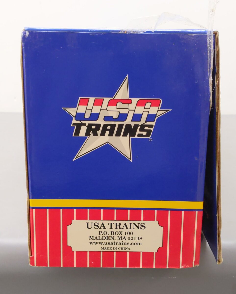 USA Trains R31032 G NYC 20th Century Limitd Corrugated Aluminum Coach Lighted VG/Box