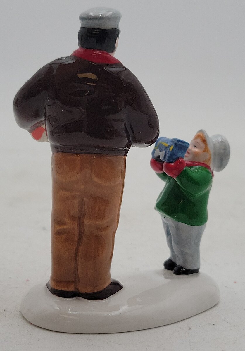 Dept 56  56.54972 Snow Village Lionel Couldn't Wait Until Christmas LN/Box