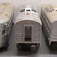Lionel Vintage O Lionel Lines Illuminated Passenger Cars #2432,2436,2432 [3] VG