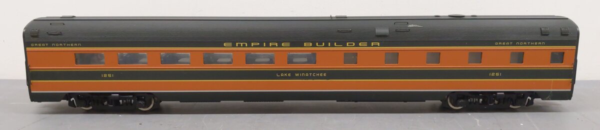 USA Trains 31063 G Great Northern "Lake Winatchee" Extruded Aluminum Diner Car VG