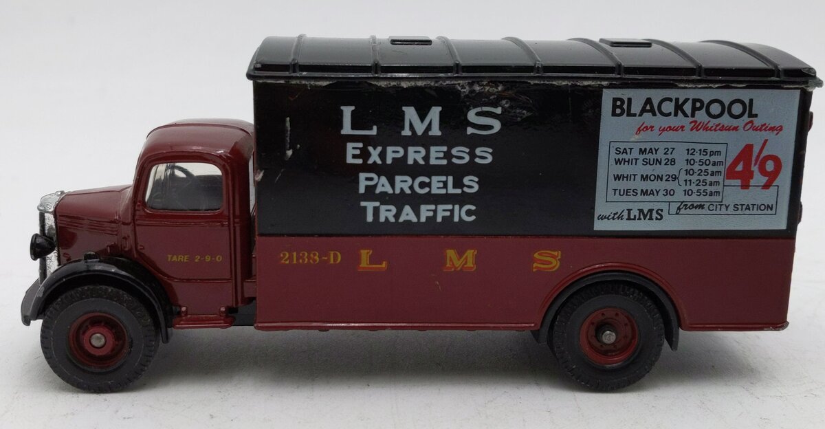 Corgi DG199005 1:76 Die Cast Scammell Mechanical Horse Box Trailer LMS EX