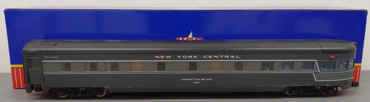 USA Trains R31030 G New York Central Aluminum Passenger Car w/ Metal Wheels VG/Box