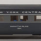 USA Trains R31030 G New York Central Aluminum Passenger Car w/ Metal Wheels VG/Box