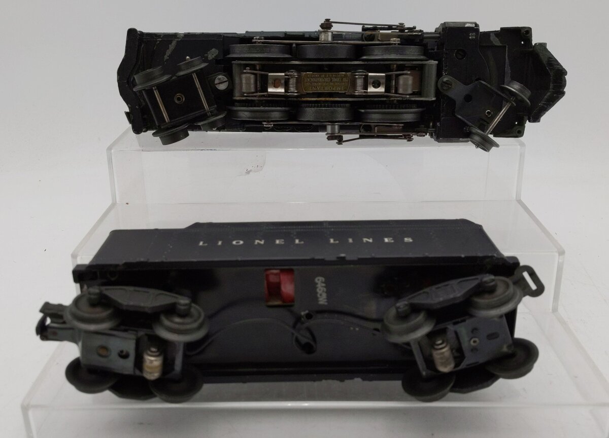 Lionel 2035 Vintage O 2-6-4 Die-Cast Postwar Steam Locomotive with 6466W Tender EX