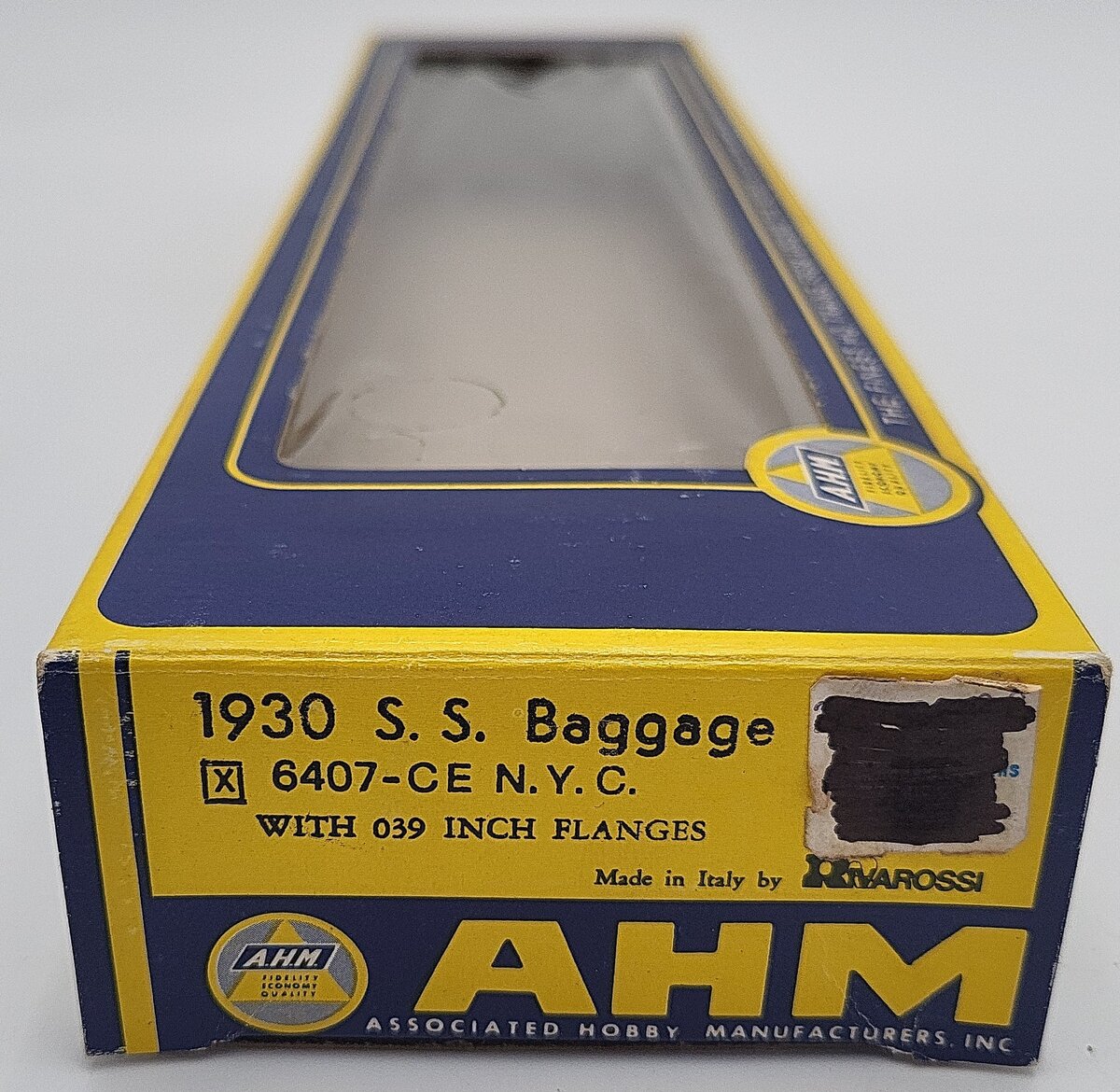 AHM 6407-CE HO Scale New York Central Baggage Car EX/Box