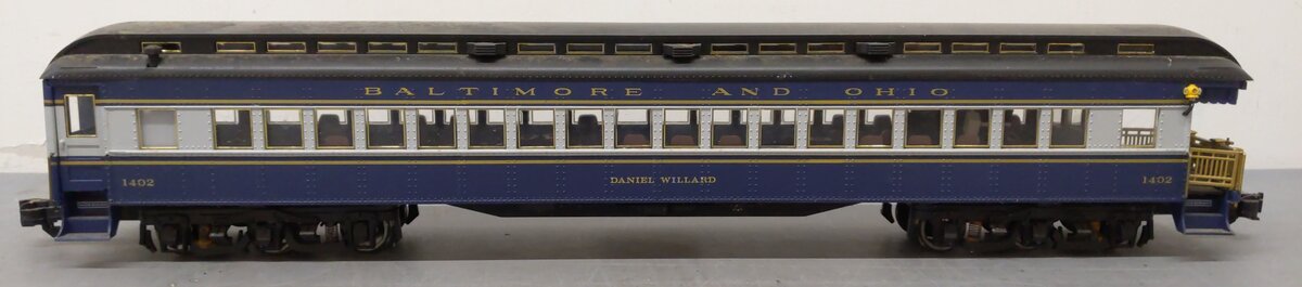Aristo-craft 31402 Baltimore & Ohio Heavyweight "Daniel Willard" Observation Car VG
