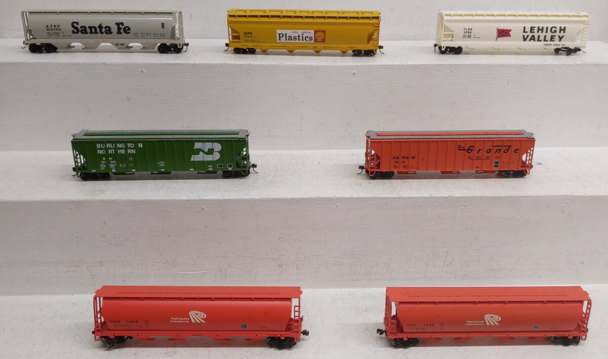 Bachmann HO Gauge Assorted Hopper Freight Cars [7] EX