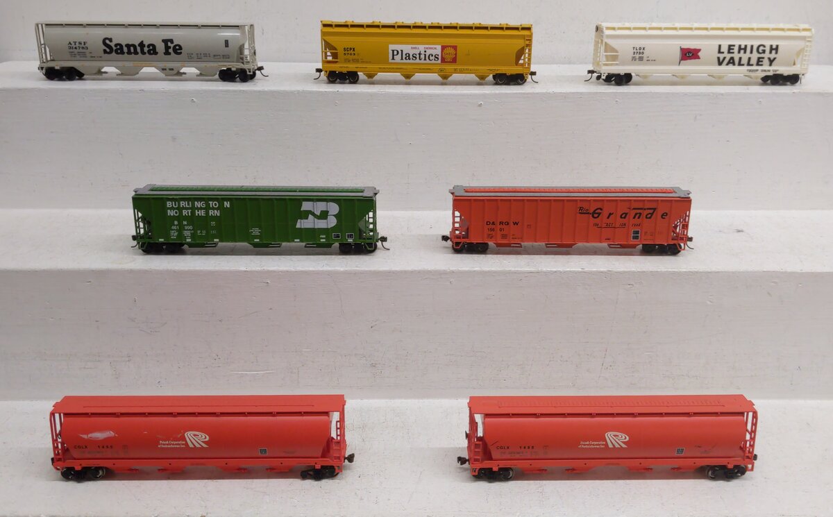 Bachmann HO Gauge Assorted Hopper Freight Cars [7] EX