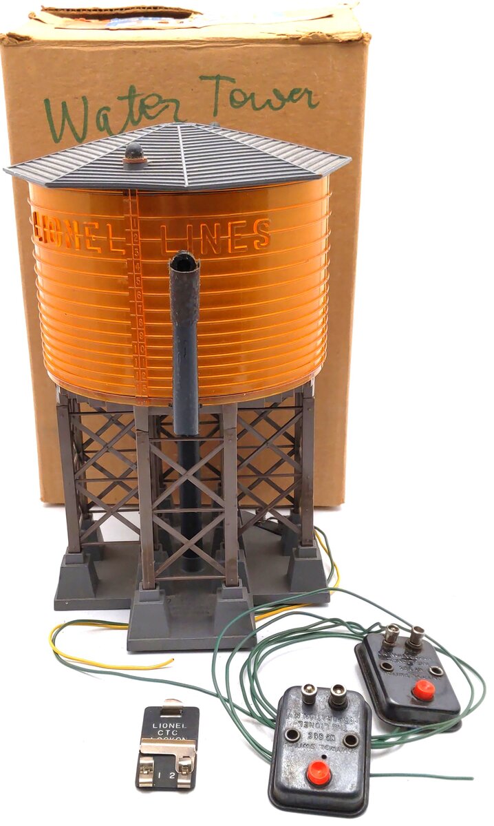 Lionel 30 Vintage O Operating Water Tower VG/Box
