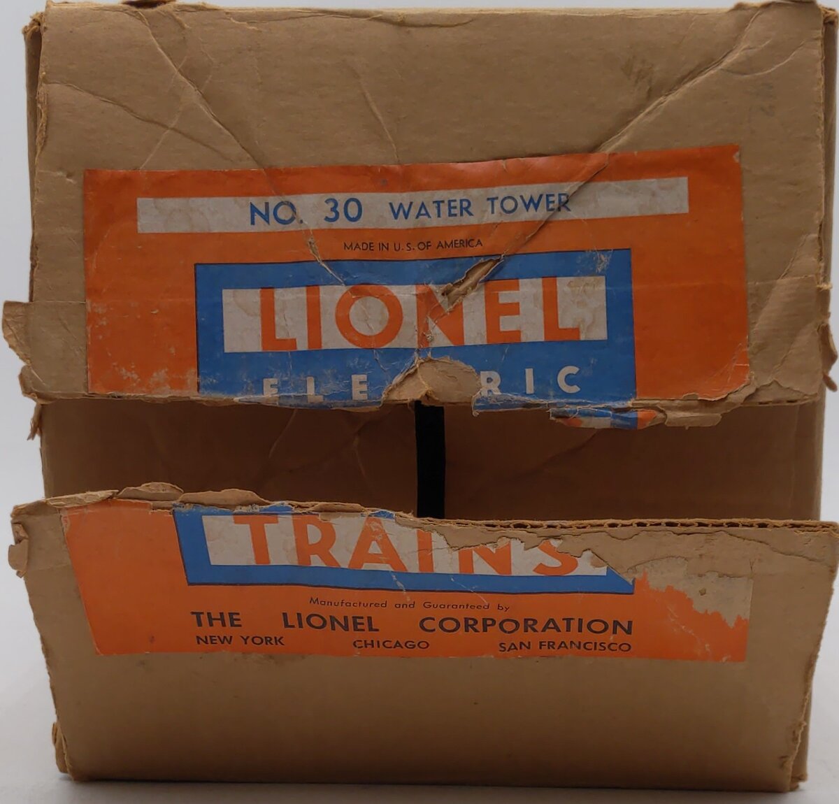 Lionel 30 Vintage O Operating Water Tower VG/Box