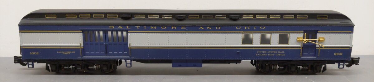 Aristo-Craft 31602 B&O Heavyweight RPO Passenger Car - Metal Wheels VG