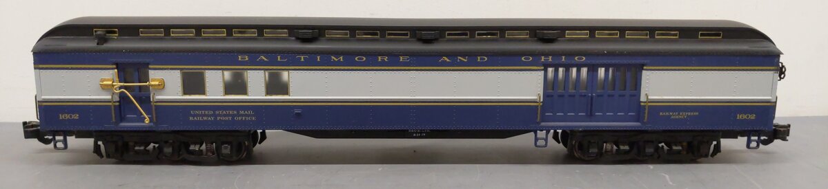 Aristo-Craft 31602 B&O Heavyweight RPO Passenger Car - Metal Wheels VG