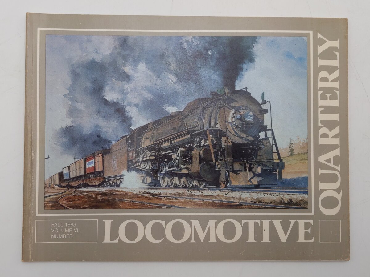 Locomotive Quarterly Fall 1983 Vol.VII No.1 Paperback Book By Jack W. Jarrell EX