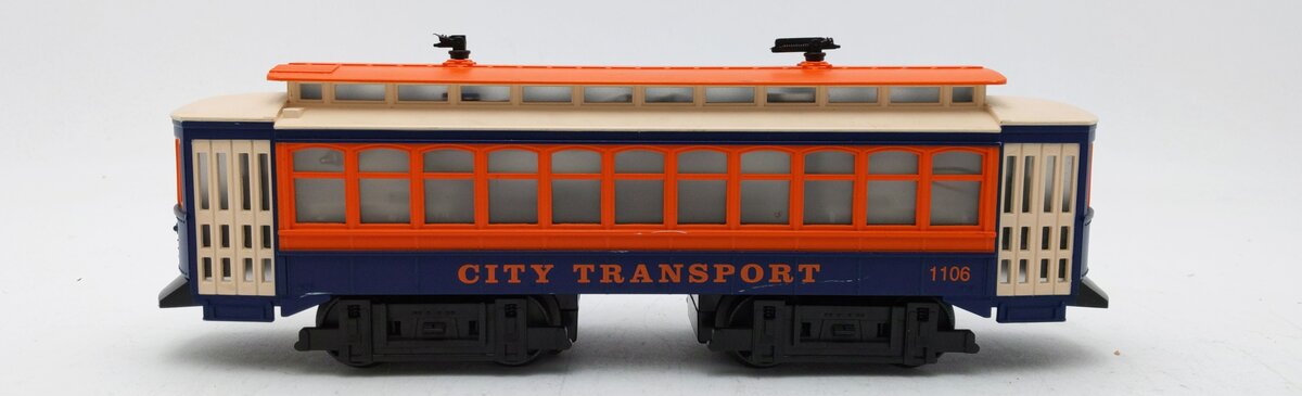 Industrial Rail IMDU1403 O Gauge City Transport Trolley #1106 EX