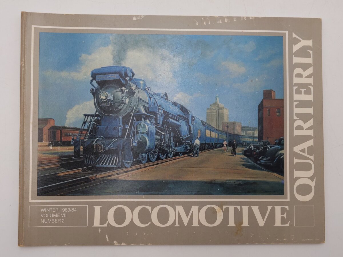 Locomotive Quarterly 1983 / 1984 Winter Vol 7 #2 Paperback Book Jack W Jarrell VG