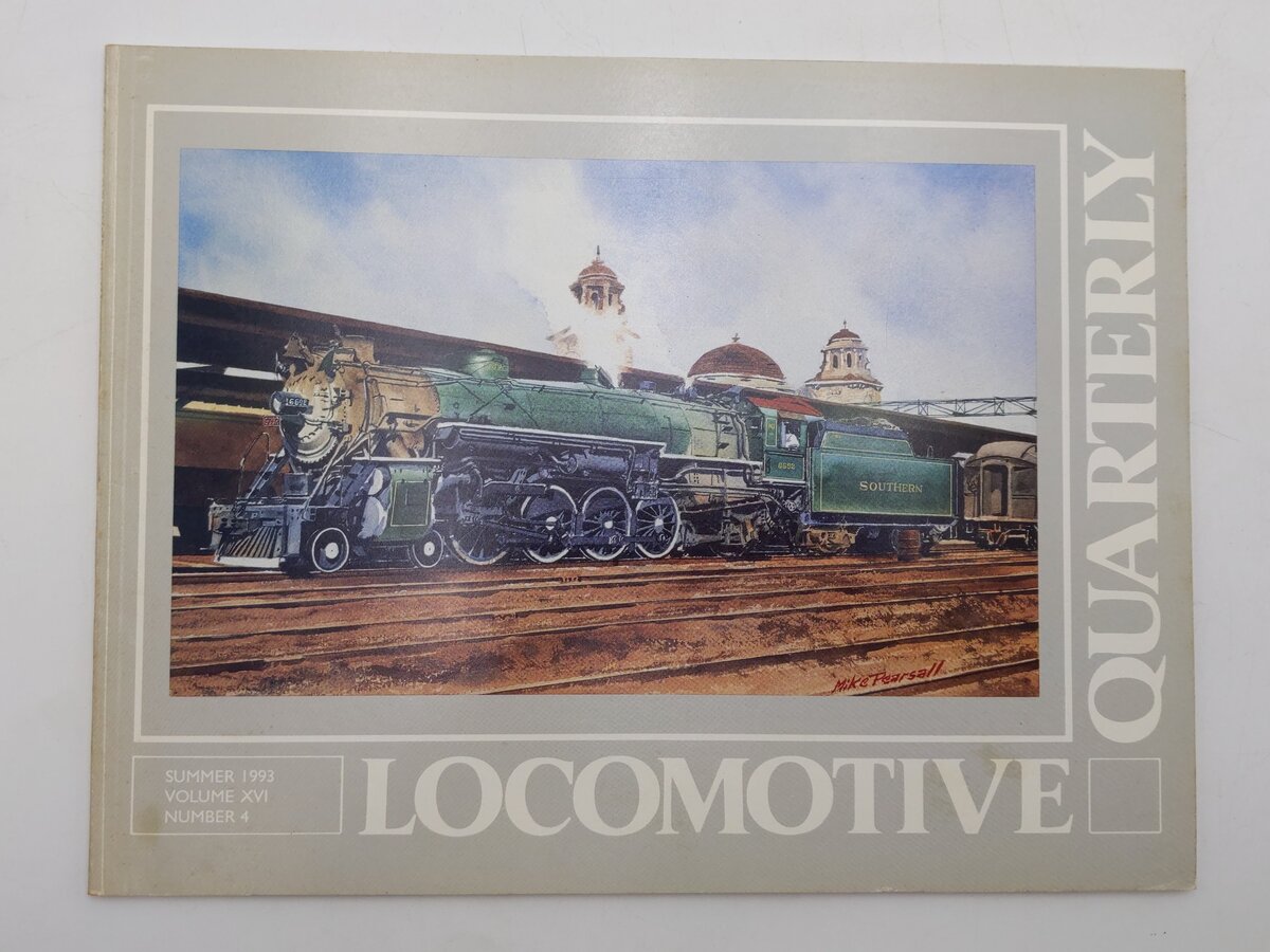 Locomotive Quarterly 1993 Summer Vol 16 #4 Paperback Book By Jack W. Jarrell EX