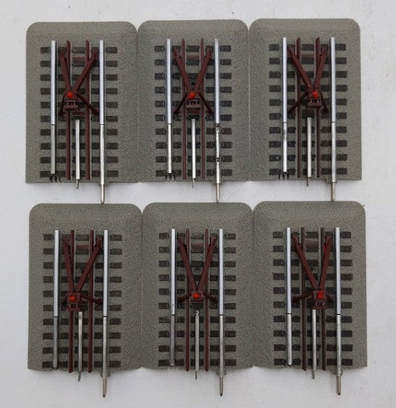 Lionel O Gauge Assorted FasTrack Sections [17] VG
