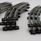 Lionel 6-65501 O Gauge Tubular 31" Diameter Curved Track (10) VG
