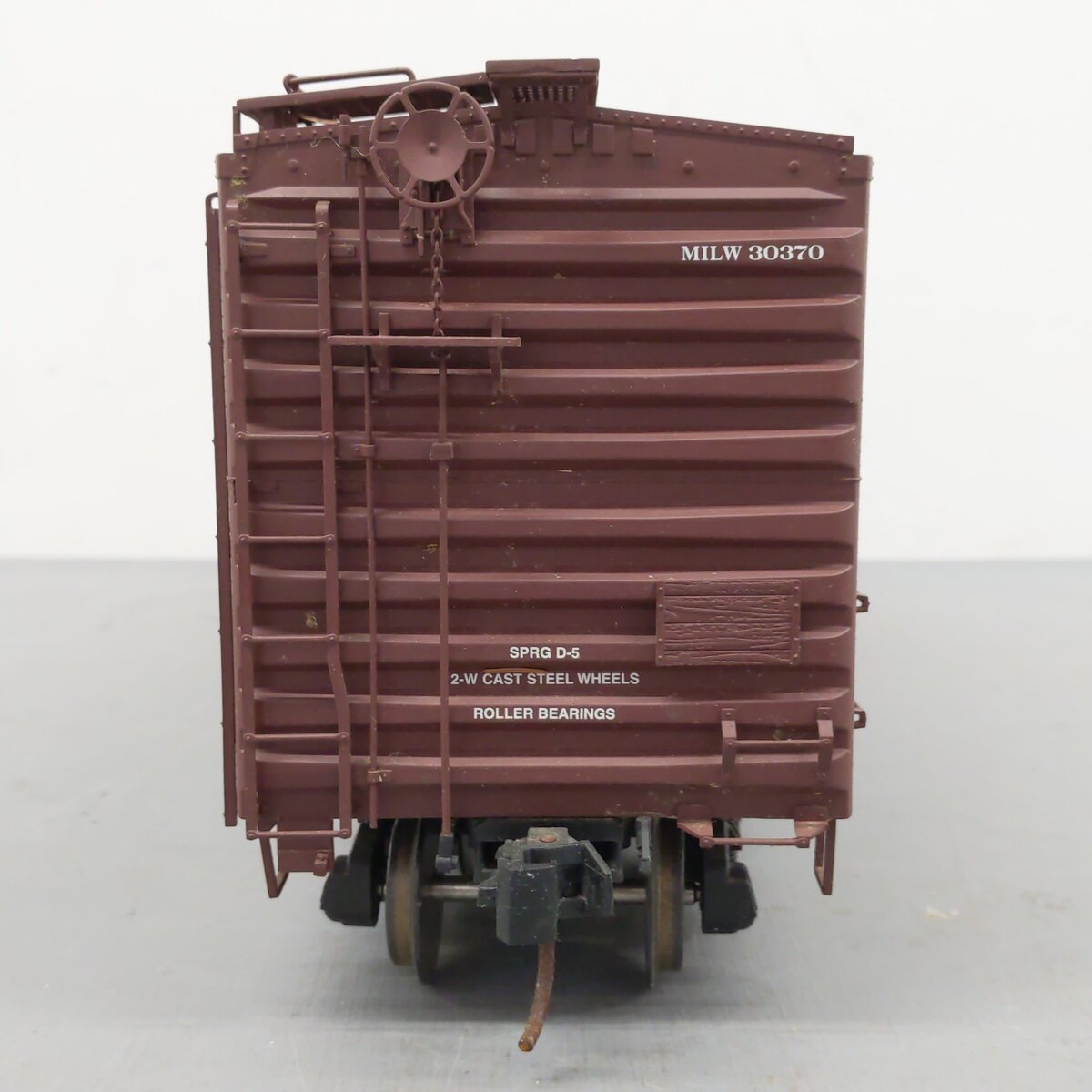 USA Trains R19223B Milwaukee 40' PS-1 Box Car #30370 (Metal Wheels) VG