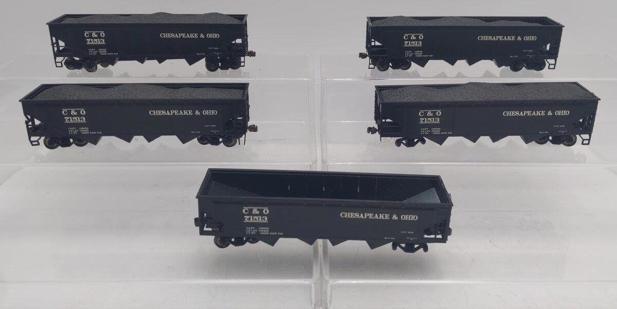 Bachmann 17622 HO Chesapeake & Ohio 40' Quad Hopper [5] EX