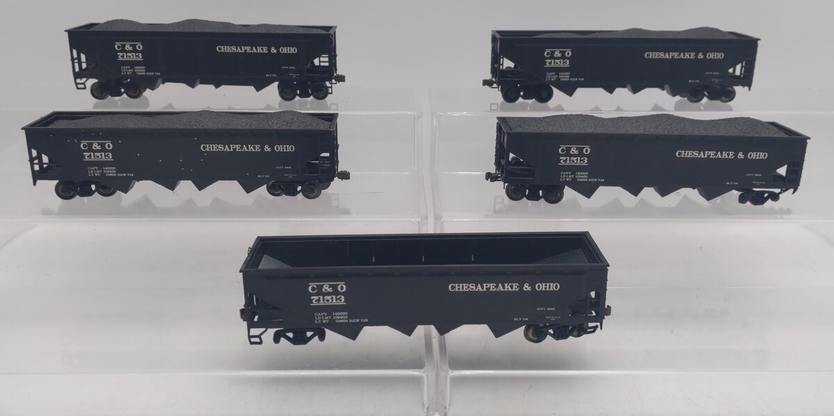 Bachmann 17622 HO Chesapeake & Ohio 40' Quad Hopper [5] EX