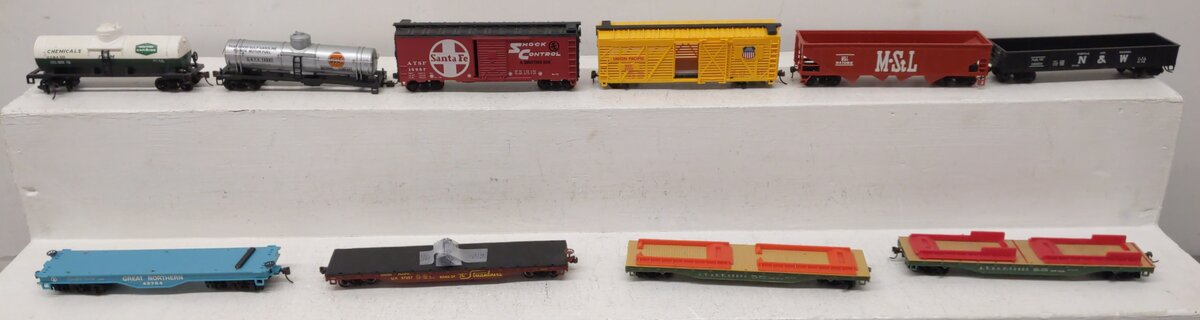 Bachmann HO Gauge Assorted Freight Cars [10] EX