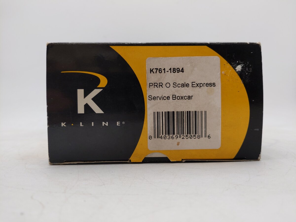 K-Line K761-1894 O Gauge Pennsylvania Railroad Express Service Boxcar #2540 EX/Box