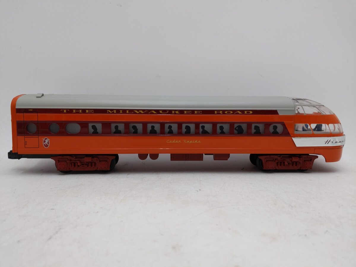Lionel 6-19187 O Gauge Milwaukee Rd. Cedar Rapids Observation #186 EX/Box