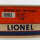 Lionel 6-19188 O Gauge Milwaukee Road Aluminum Baggage Car #1336 LN/Box
