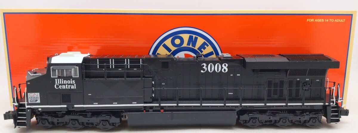Lionel 2233471 Illinois Central Heritage ES44AC Diesel Engine #3008 w LEGACY LN/Box