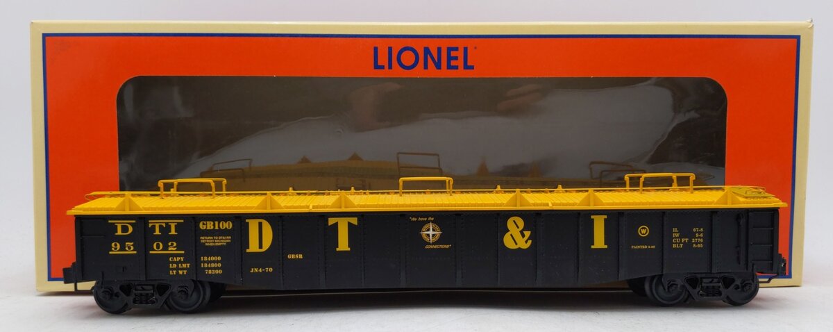 Lionel 2126041 O Detroit Toledo & Ironton PS-5 Covered Gondola #9502 EX/Box