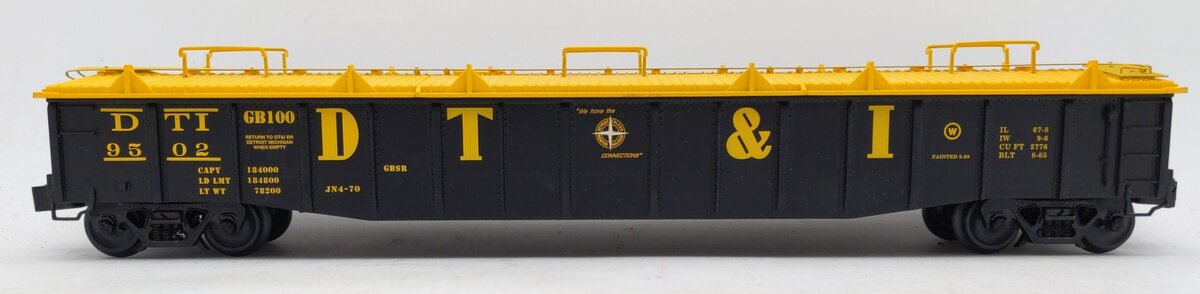 Lionel 2126041 O Detroit Toledo & Ironton PS-5 Covered Gondola #9502 EX/Box