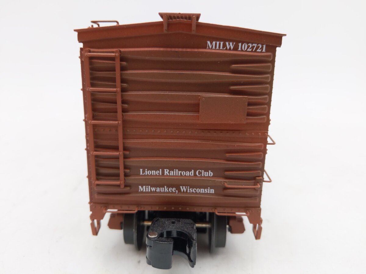 Lionel 6-52458 O Gauge Milwaukee Road Stock Car #102721 EX/Box